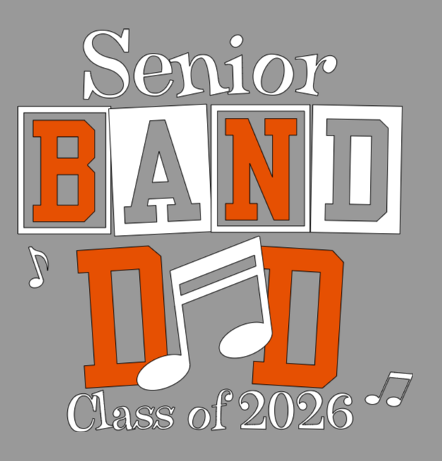 Senior Dad Gray-White Shirt