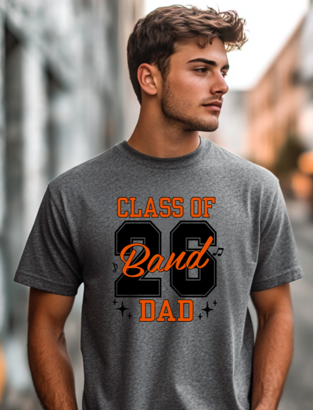 Class 26 Dad Gray-Black Shirt