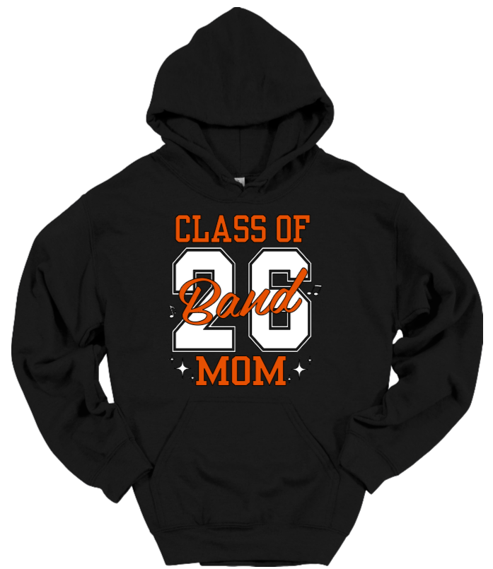 Class 26 Band Mom Black Hoodie