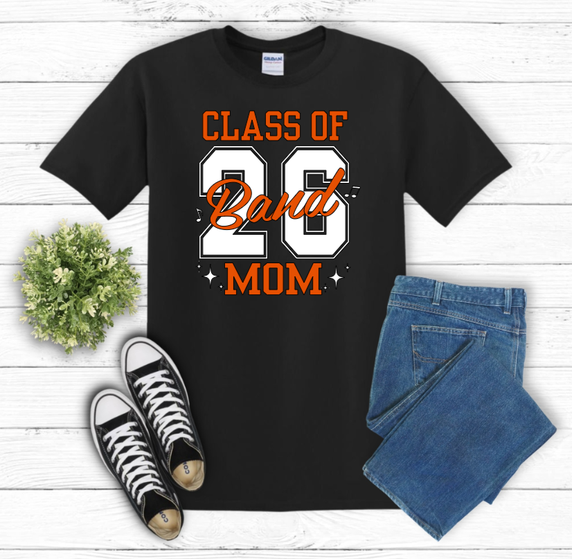 Class 26 Band Mom Black Shirt