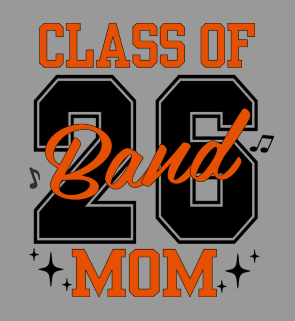Class 26 Mom Gray-Black Shirt