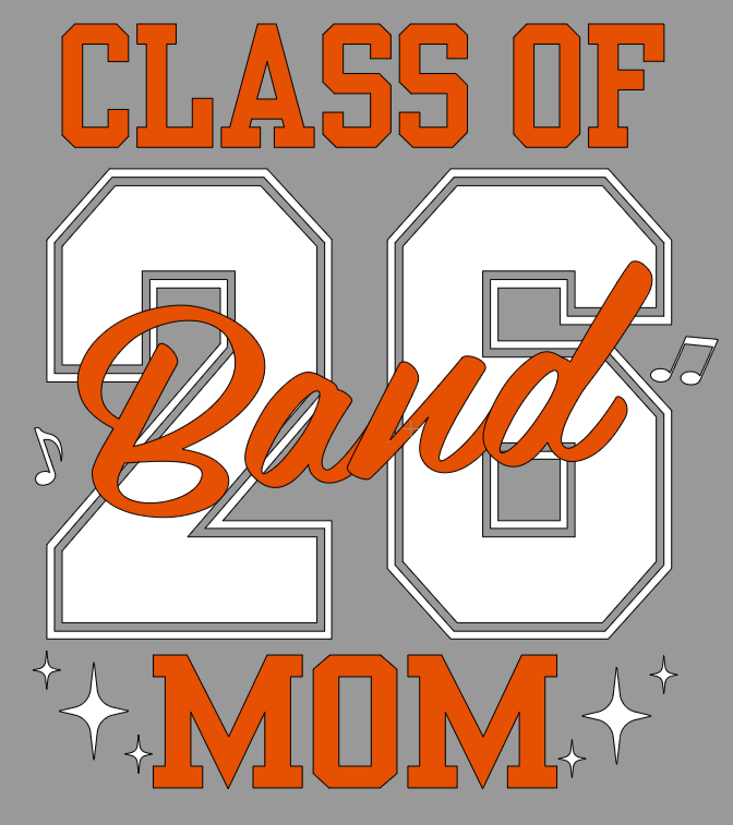 Class 26 Mom Gray-White Shirt