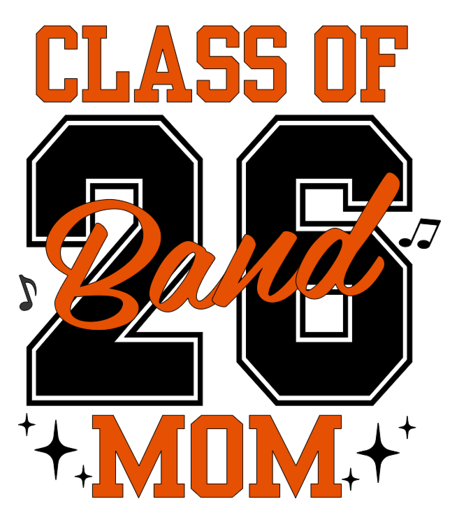 Class 26 Band Mom White Hoodie