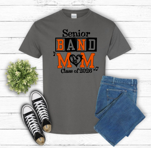 Senior Mom Gray-Black Shirt