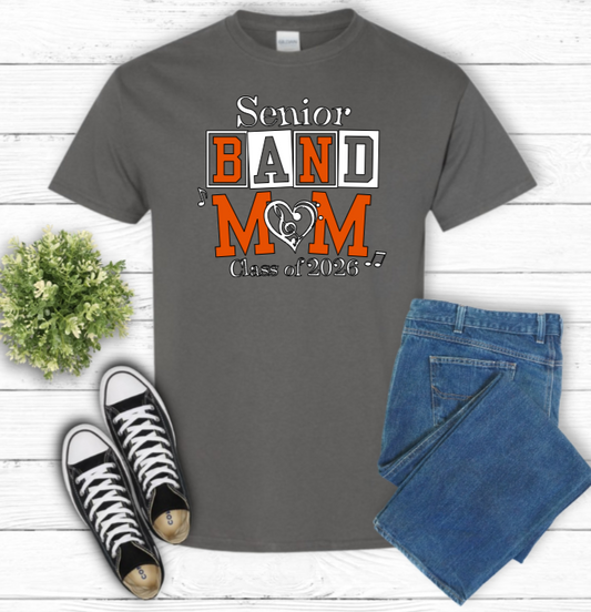 Senior Mom Gray-White Shirt
