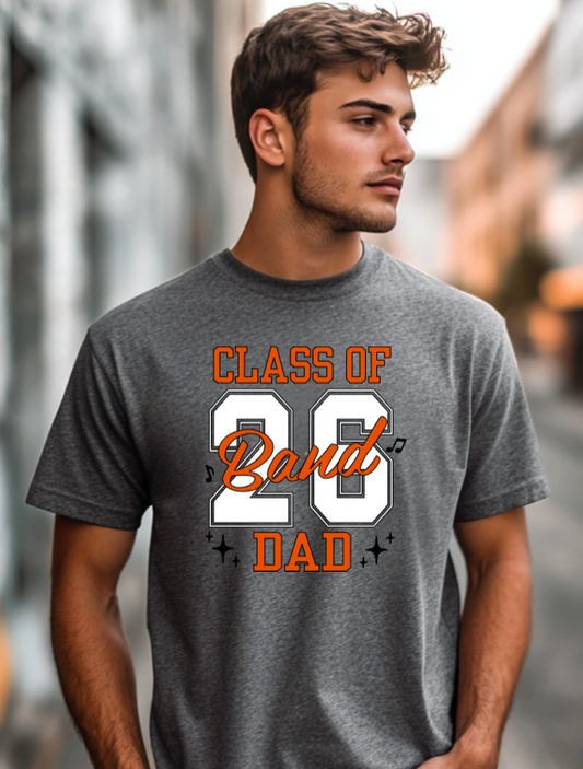 Class 26 Dad Gray-White & Black Shirt