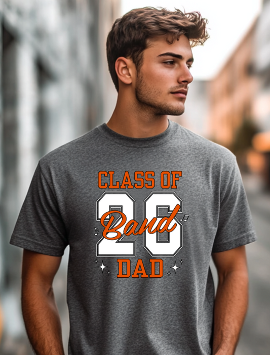 Class 26 Dad Gray-White Shirt