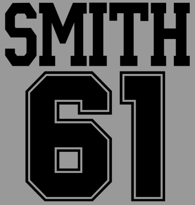 Player's Name and Number
